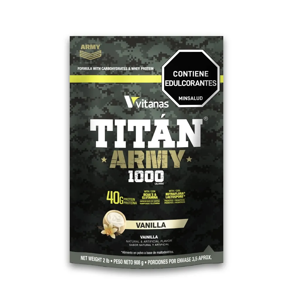 TITÁN ARMY x 2LB –Vainilla