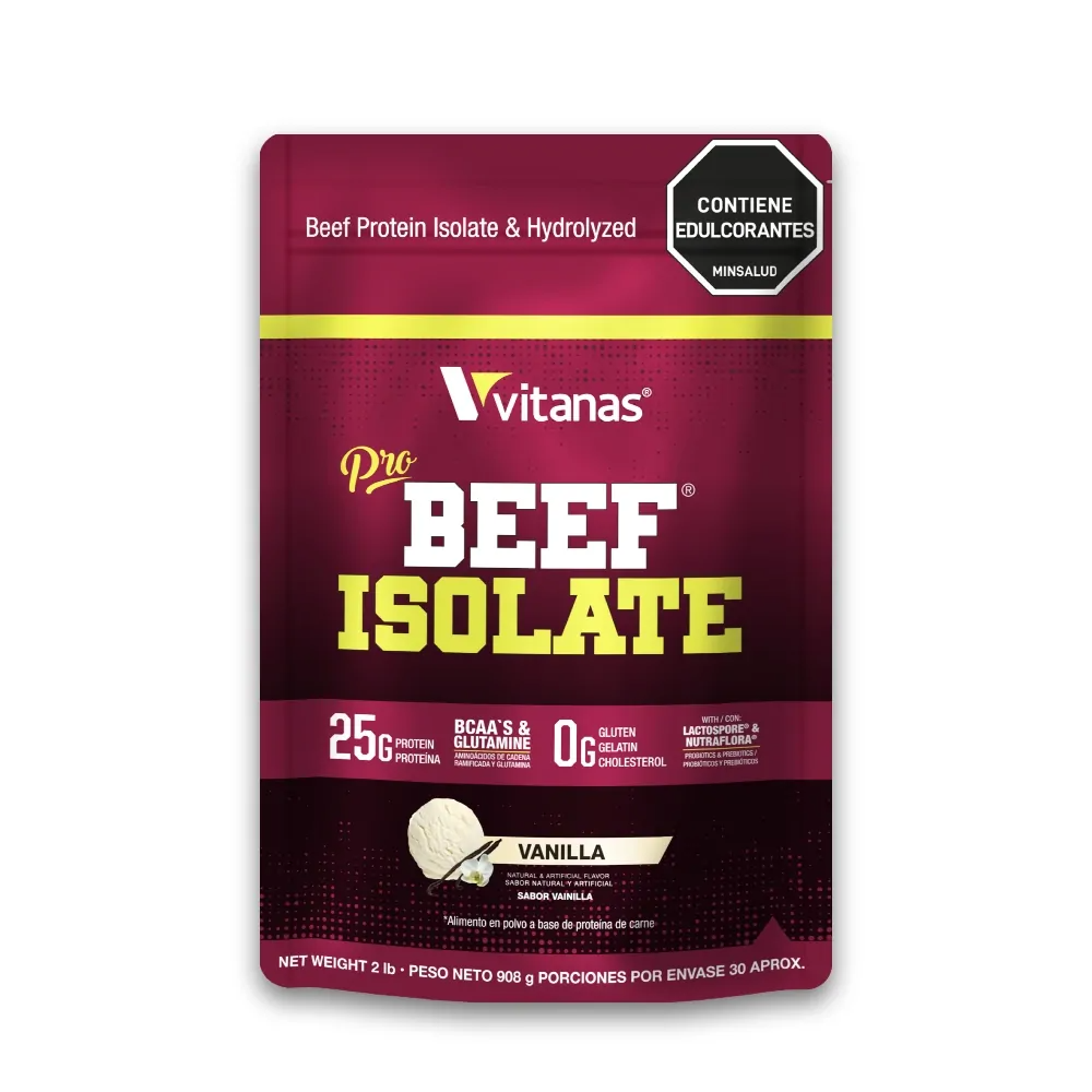 Pro Beef Isolate 2LB – Vainilla