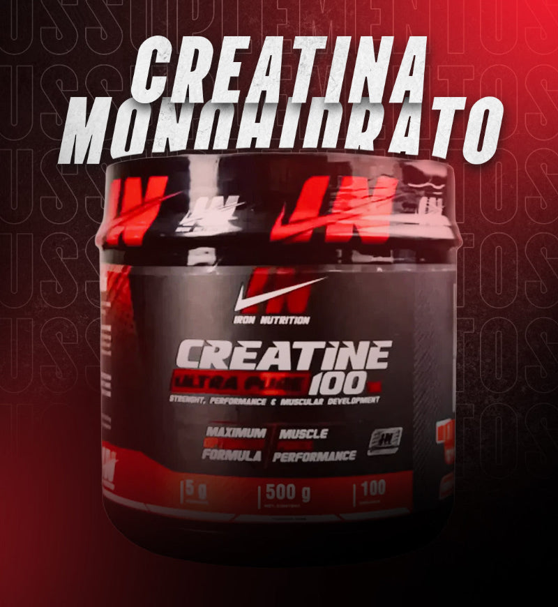 PACK CREATINA IRON NUTRITION 500GR