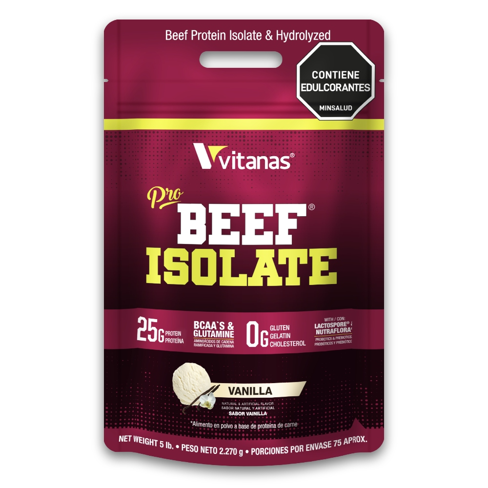 Pro Beef Isolate 5LB –Vainilla