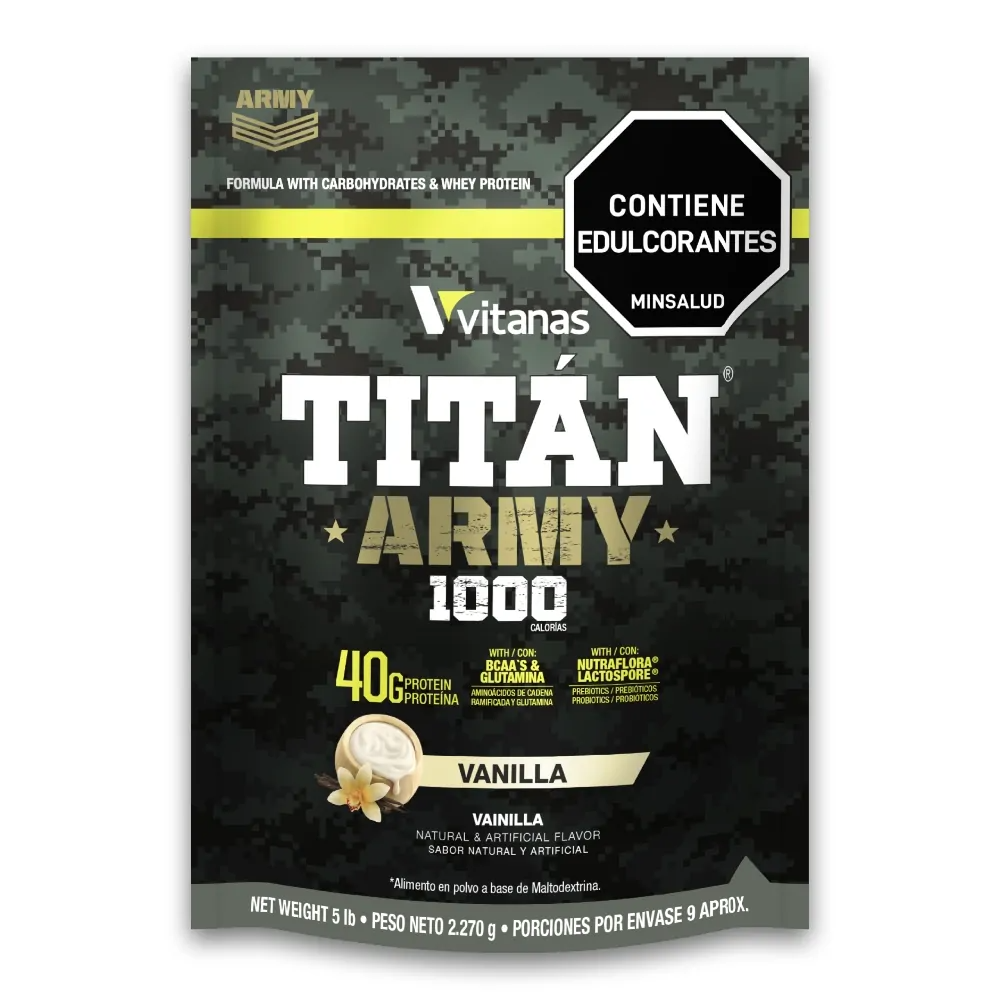 TITÁN ARMY x 5LB – Vainilla