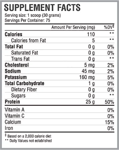 ISOLATE HYDROLIZED 5LBS