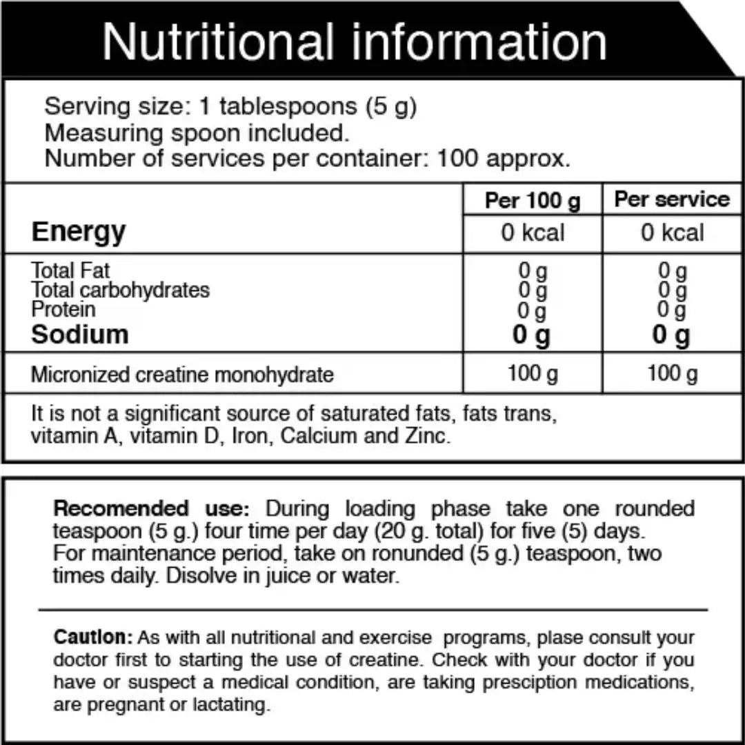 CREATINA IRON NUTRITION 500GR