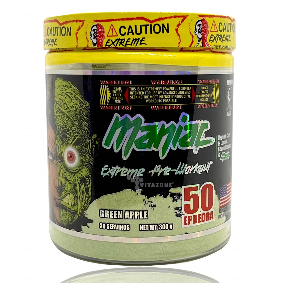 MANIAC – Pre-entrenamiento extremo para energía y enfoque sin límites