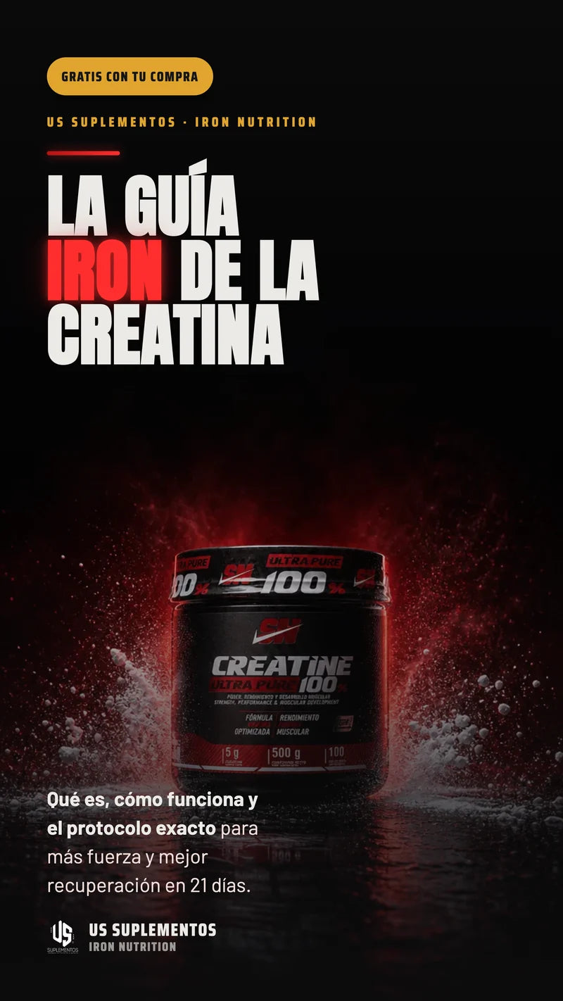 La Guía IRON de la Creatina — ebook digital gratis